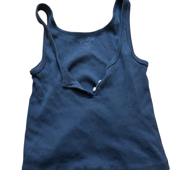 Brandy Melville Tops - Brandy Melville Ribbed Tank with Buttons